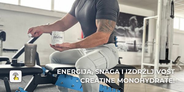 Energija, snaga i izdržljivost - creatine monohydrate